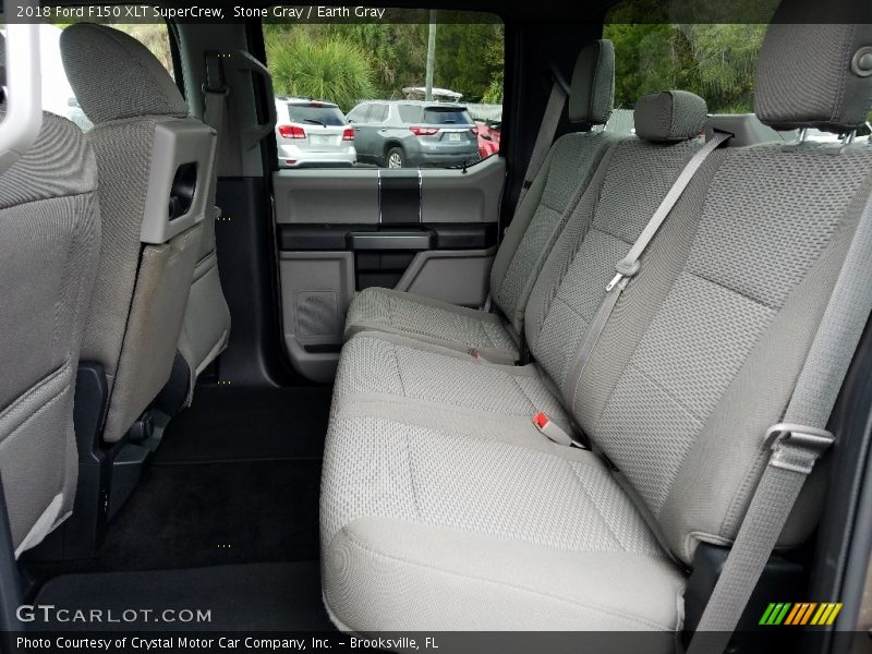Stone Gray / Earth Gray 2018 Ford F150 XLT SuperCrew