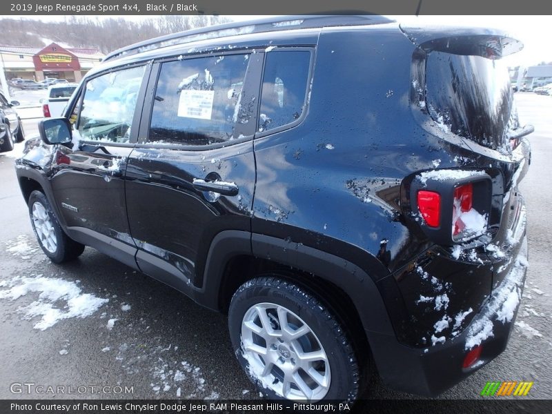 Black / Black 2019 Jeep Renegade Sport 4x4