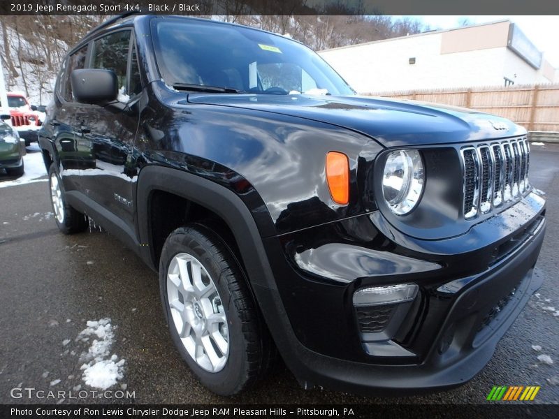 Black / Black 2019 Jeep Renegade Sport 4x4