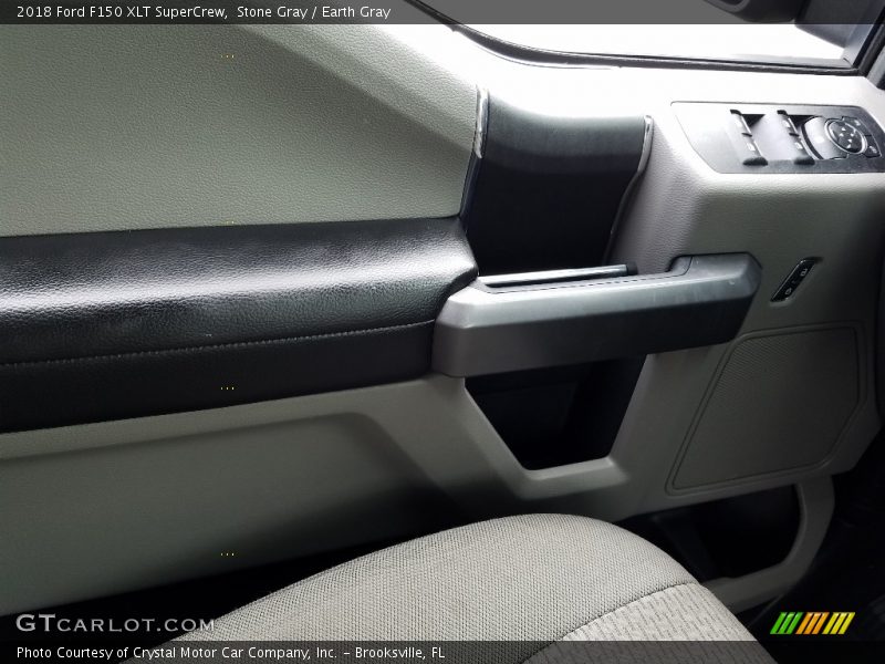 Stone Gray / Earth Gray 2018 Ford F150 XLT SuperCrew