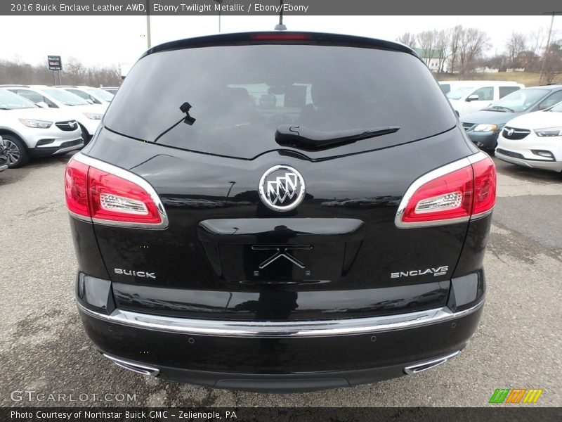 Ebony Twilight Metallic / Ebony/Ebony 2016 Buick Enclave Leather AWD