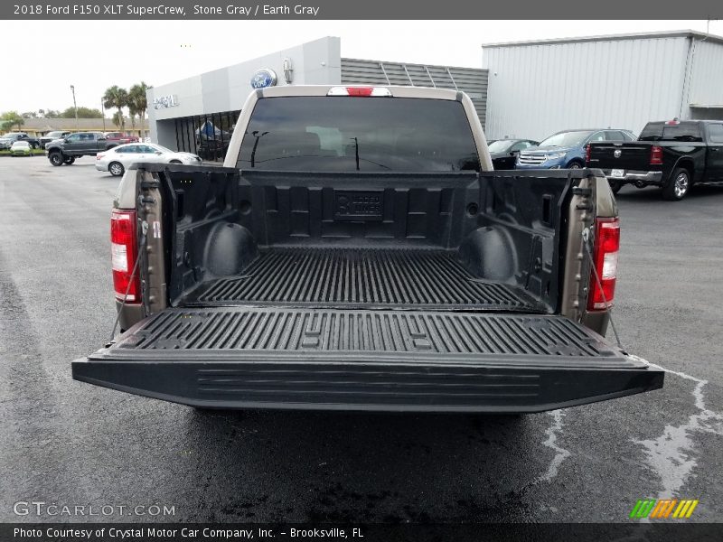 Stone Gray / Earth Gray 2018 Ford F150 XLT SuperCrew