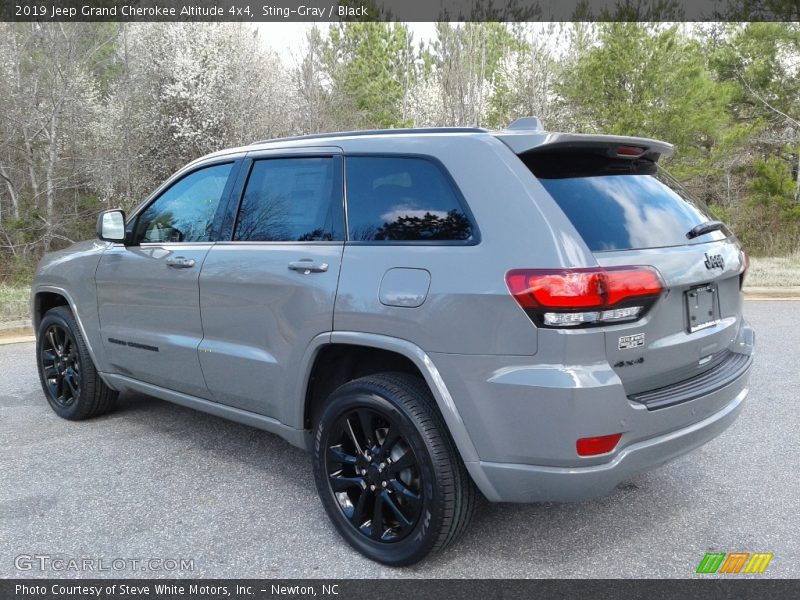 Sting-Gray / Black 2019 Jeep Grand Cherokee Altitude 4x4