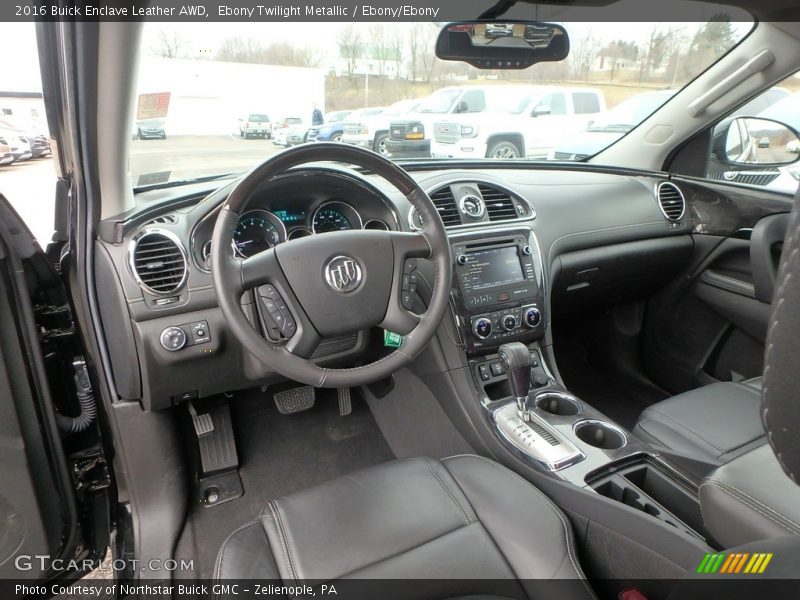 Ebony Twilight Metallic / Ebony/Ebony 2016 Buick Enclave Leather AWD