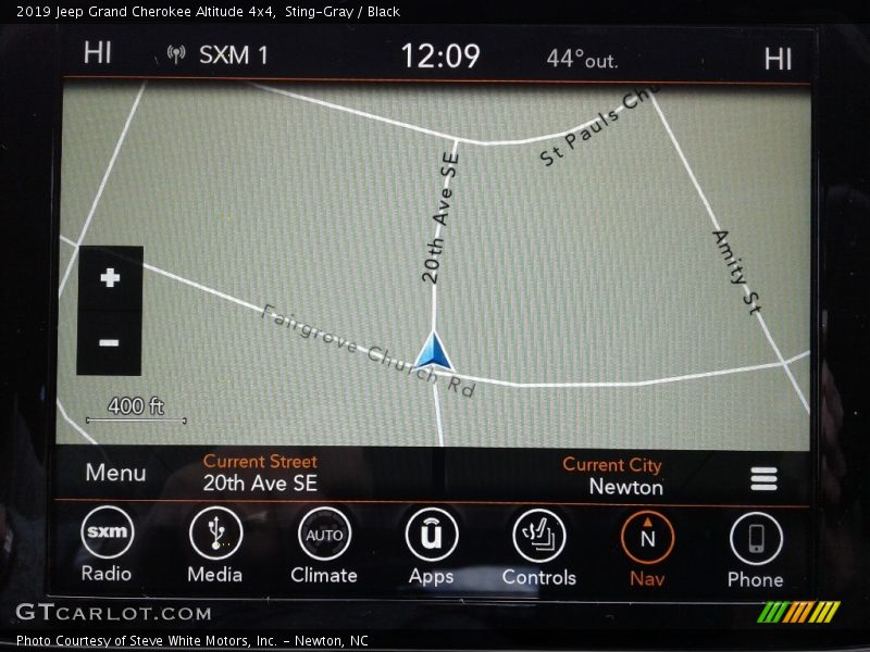 Sting-Gray / Black 2019 Jeep Grand Cherokee Altitude 4x4