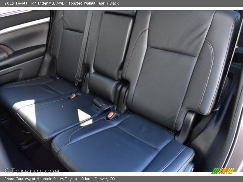 Toasted Walnut Pearl / Black 2019 Toyota Highlander XLE AWD