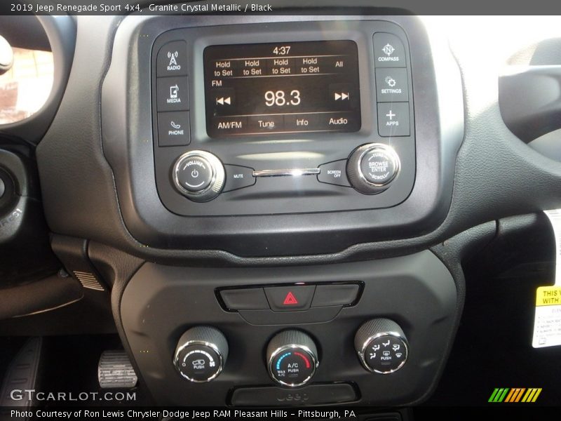 Granite Crystal Metallic / Black 2019 Jeep Renegade Sport 4x4