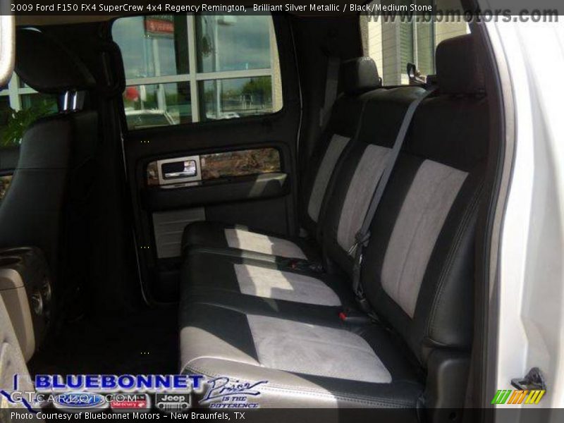 Brilliant Silver Metallic / Black/Medium Stone 2009 Ford F150 FX4 SuperCrew 4x4 Regency Remington