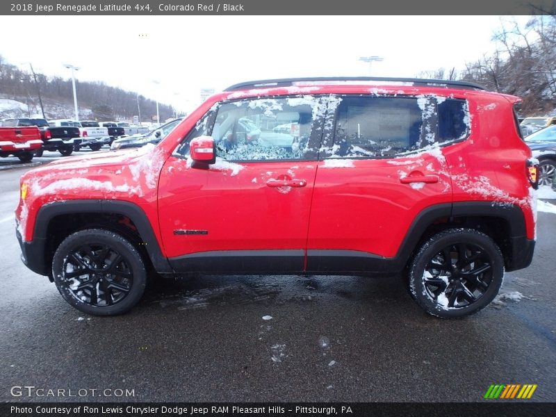 Colorado Red / Black 2018 Jeep Renegade Latitude 4x4