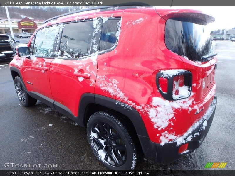 Colorado Red / Black 2018 Jeep Renegade Latitude 4x4