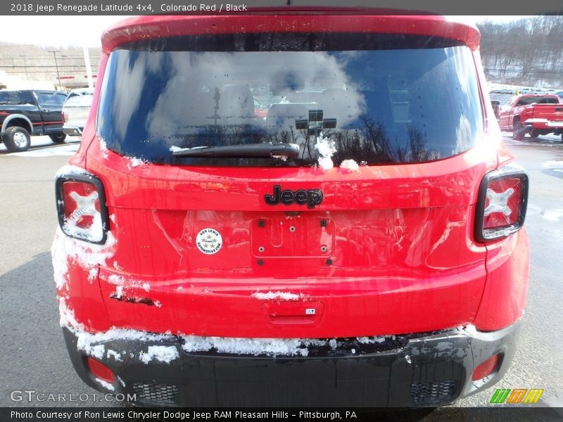 Colorado Red / Black 2018 Jeep Renegade Latitude 4x4