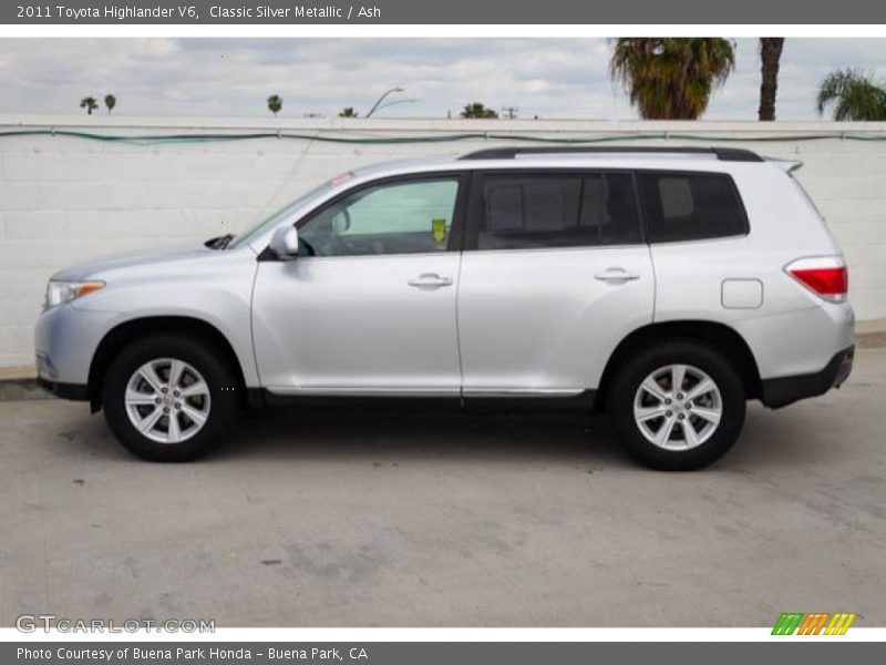 Classic Silver Metallic / Ash 2011 Toyota Highlander V6