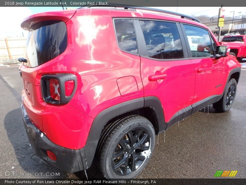 Colorado Red / Black 2018 Jeep Renegade Latitude 4x4