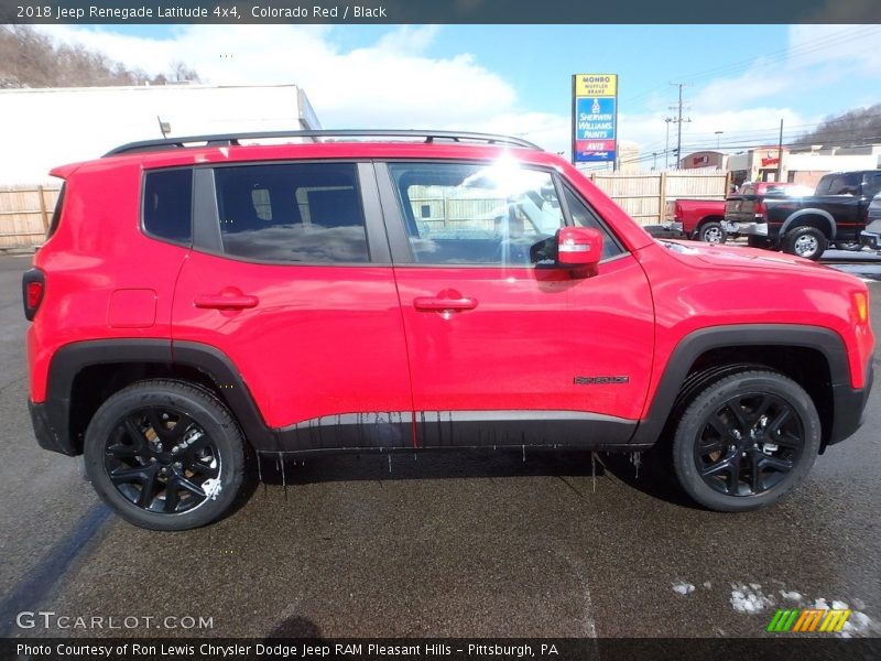 Colorado Red / Black 2018 Jeep Renegade Latitude 4x4