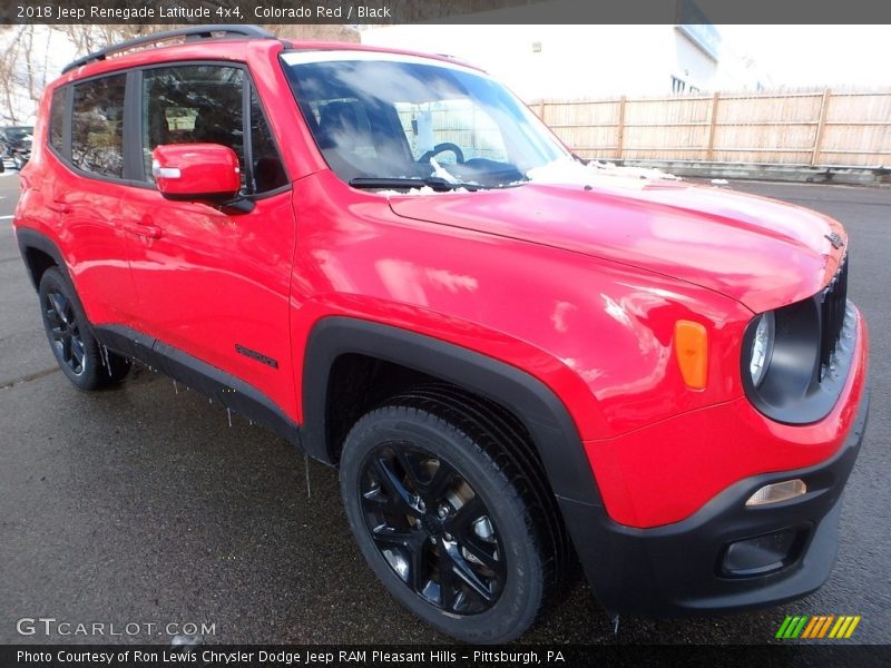 Colorado Red / Black 2018 Jeep Renegade Latitude 4x4