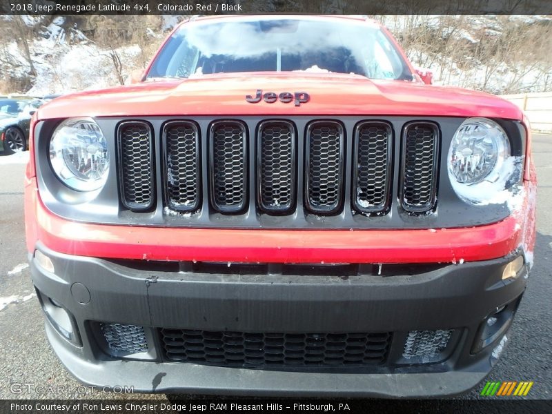 Colorado Red / Black 2018 Jeep Renegade Latitude 4x4