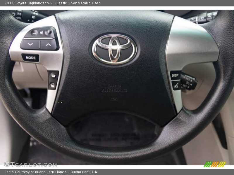 Classic Silver Metallic / Ash 2011 Toyota Highlander V6