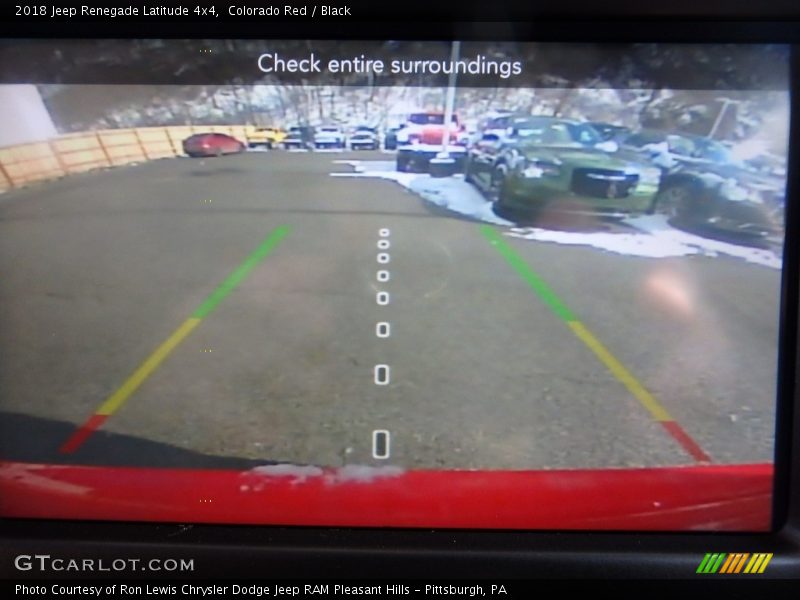 Colorado Red / Black 2018 Jeep Renegade Latitude 4x4