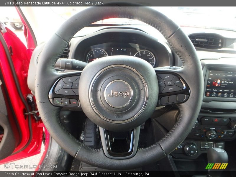 Colorado Red / Black 2018 Jeep Renegade Latitude 4x4