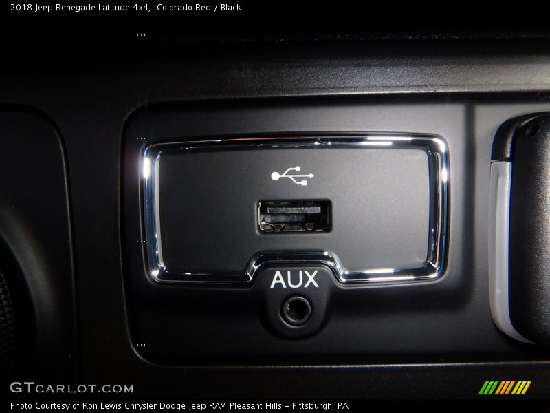 Colorado Red / Black 2018 Jeep Renegade Latitude 4x4