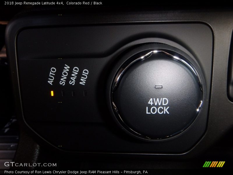 Colorado Red / Black 2018 Jeep Renegade Latitude 4x4