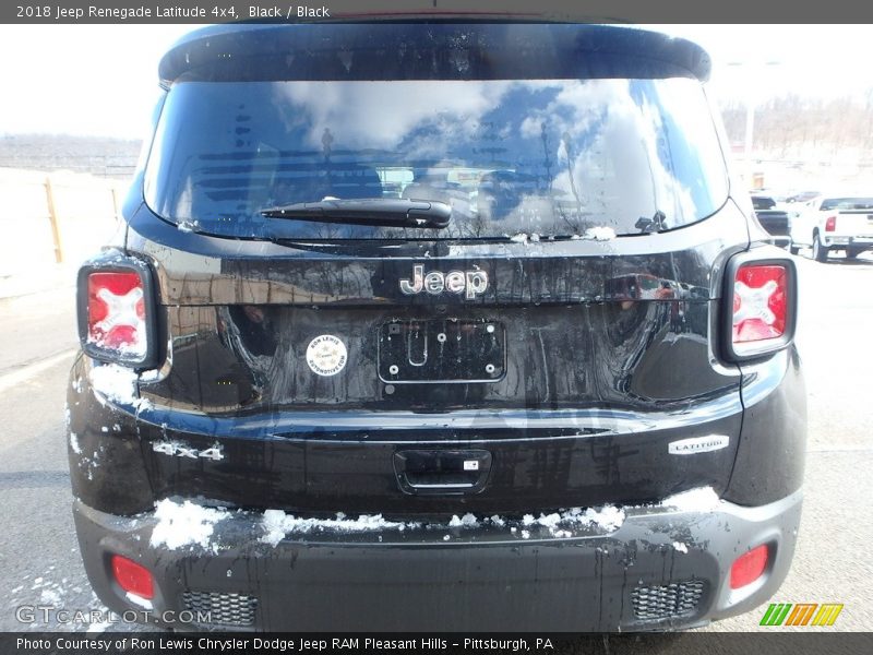 Black / Black 2018 Jeep Renegade Latitude 4x4