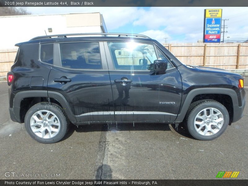 Black / Black 2018 Jeep Renegade Latitude 4x4