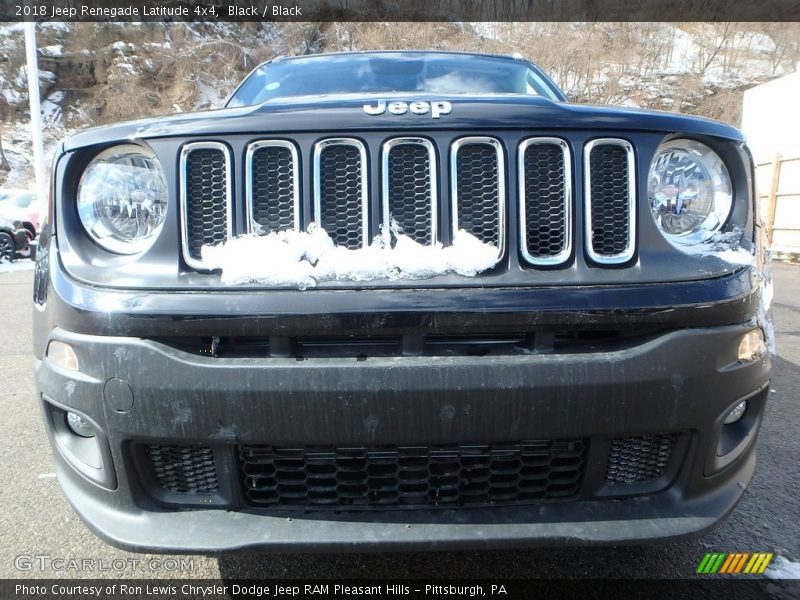 Black / Black 2018 Jeep Renegade Latitude 4x4