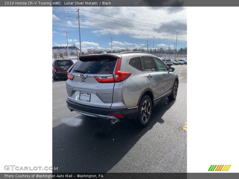 Lunar Silver Metallic / Black 2019 Honda CR-V Touring AWD