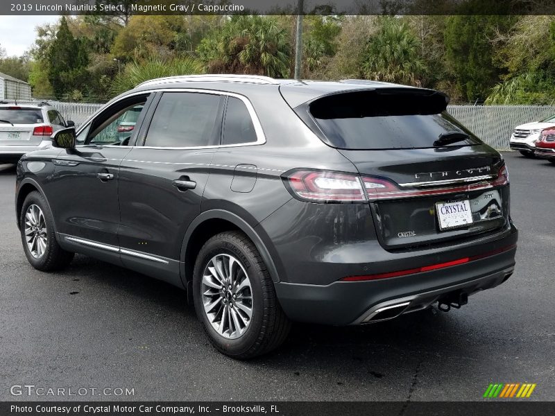 Magnetic Gray / Cappuccino 2019 Lincoln Nautilus Select