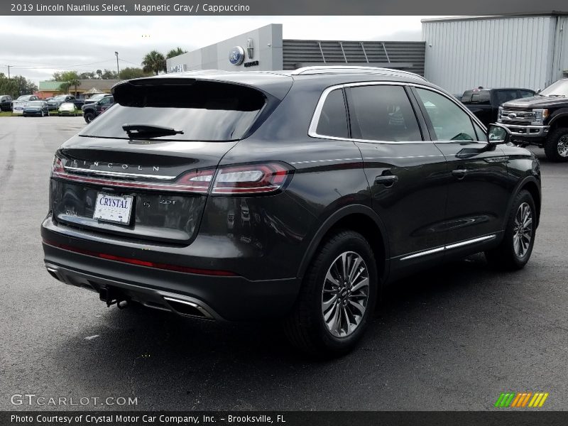 Magnetic Gray / Cappuccino 2019 Lincoln Nautilus Select