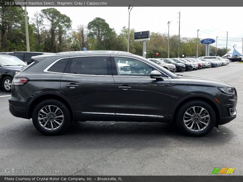 Magnetic Gray / Cappuccino 2019 Lincoln Nautilus Select