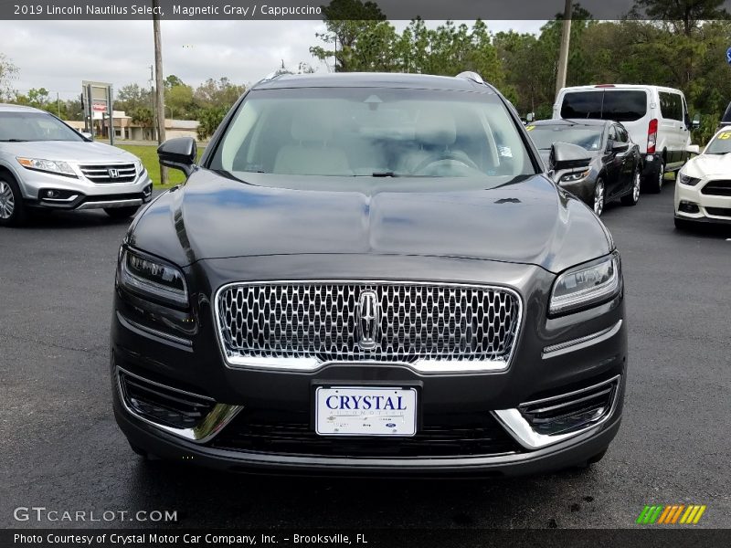 Magnetic Gray / Cappuccino 2019 Lincoln Nautilus Select