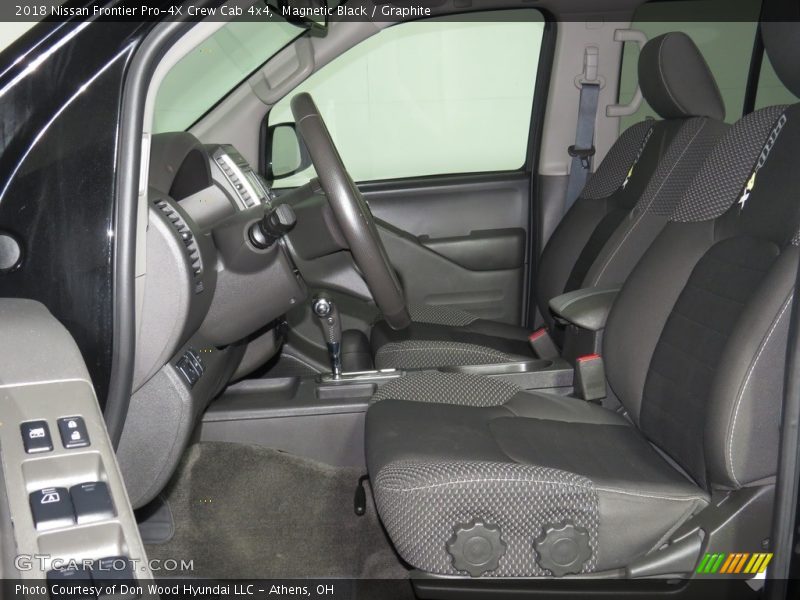Magnetic Black / Graphite 2018 Nissan Frontier Pro-4X Crew Cab 4x4