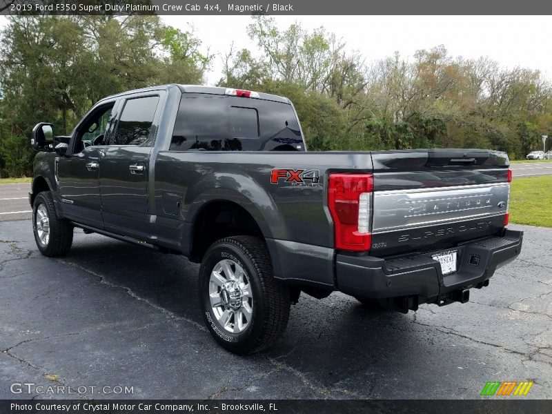 Magnetic / Black 2019 Ford F350 Super Duty Platinum Crew Cab 4x4