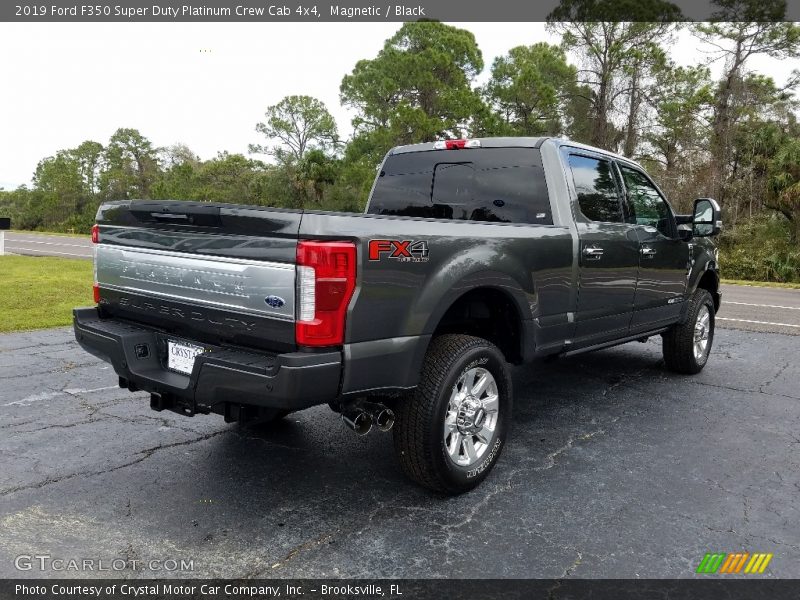 Magnetic / Black 2019 Ford F350 Super Duty Platinum Crew Cab 4x4