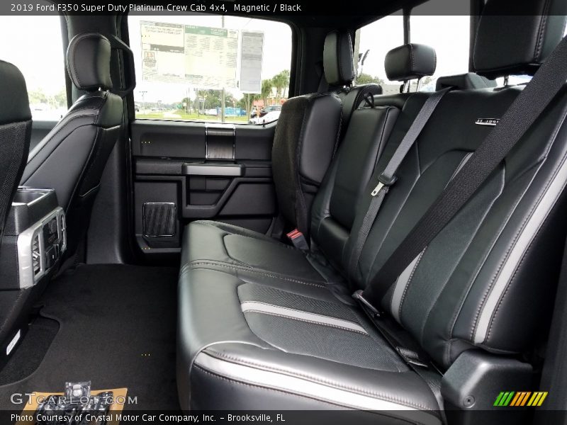 Magnetic / Black 2019 Ford F350 Super Duty Platinum Crew Cab 4x4