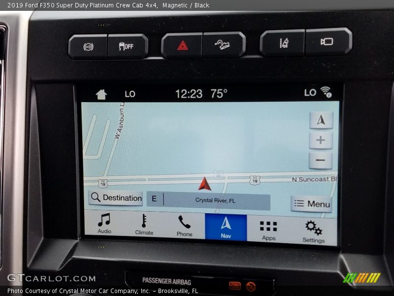 Magnetic / Black 2019 Ford F350 Super Duty Platinum Crew Cab 4x4