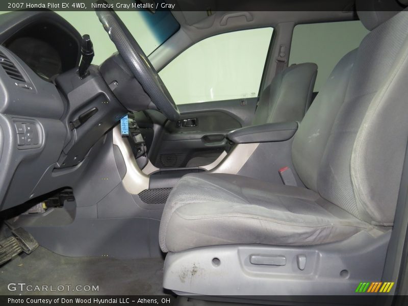 Nimbus Gray Metallic / Gray 2007 Honda Pilot EX 4WD
