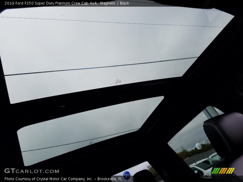 Magnetic / Black 2019 Ford F350 Super Duty Platinum Crew Cab 4x4