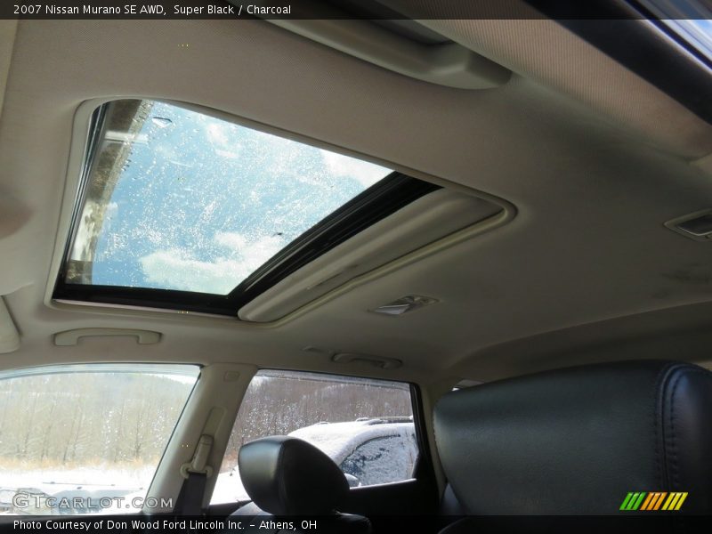 Super Black / Charcoal 2007 Nissan Murano SE AWD