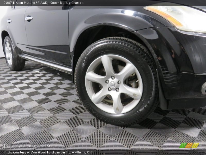 Super Black / Charcoal 2007 Nissan Murano SE AWD
