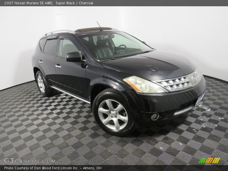 Super Black / Charcoal 2007 Nissan Murano SE AWD