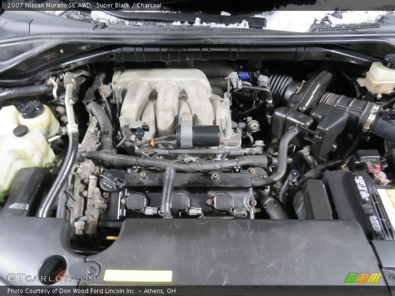 Super Black / Charcoal 2007 Nissan Murano SE AWD