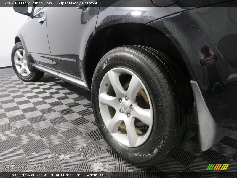 Super Black / Charcoal 2007 Nissan Murano SE AWD