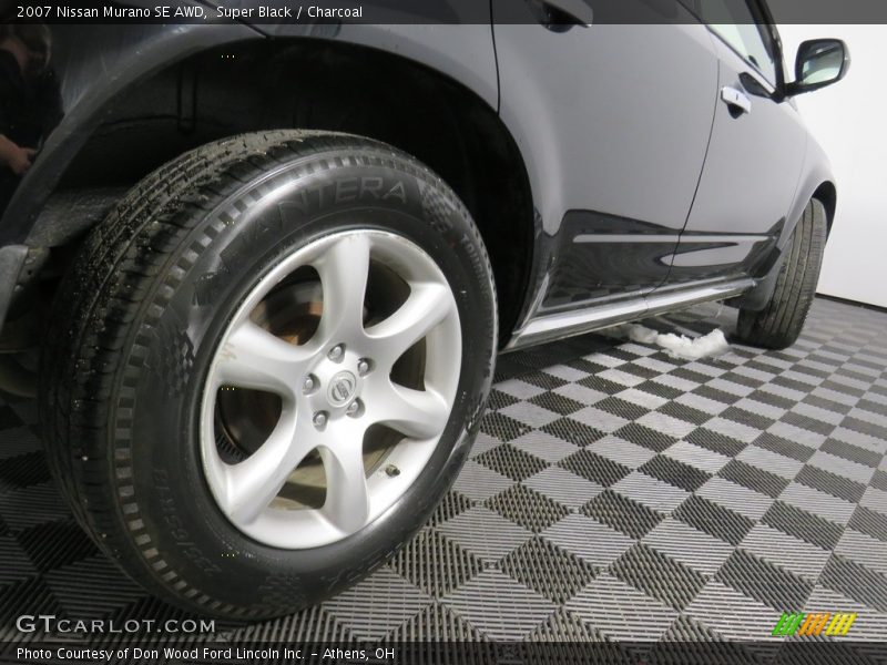 Super Black / Charcoal 2007 Nissan Murano SE AWD