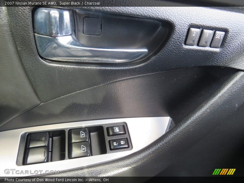 Super Black / Charcoal 2007 Nissan Murano SE AWD
