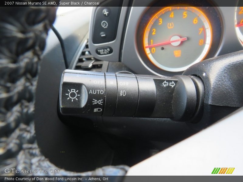 Super Black / Charcoal 2007 Nissan Murano SE AWD