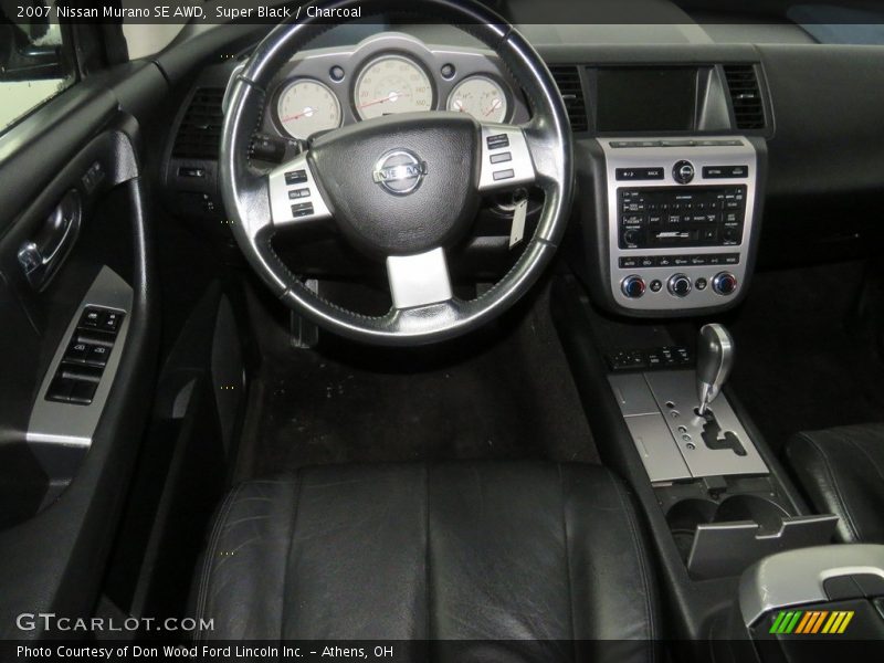 Super Black / Charcoal 2007 Nissan Murano SE AWD