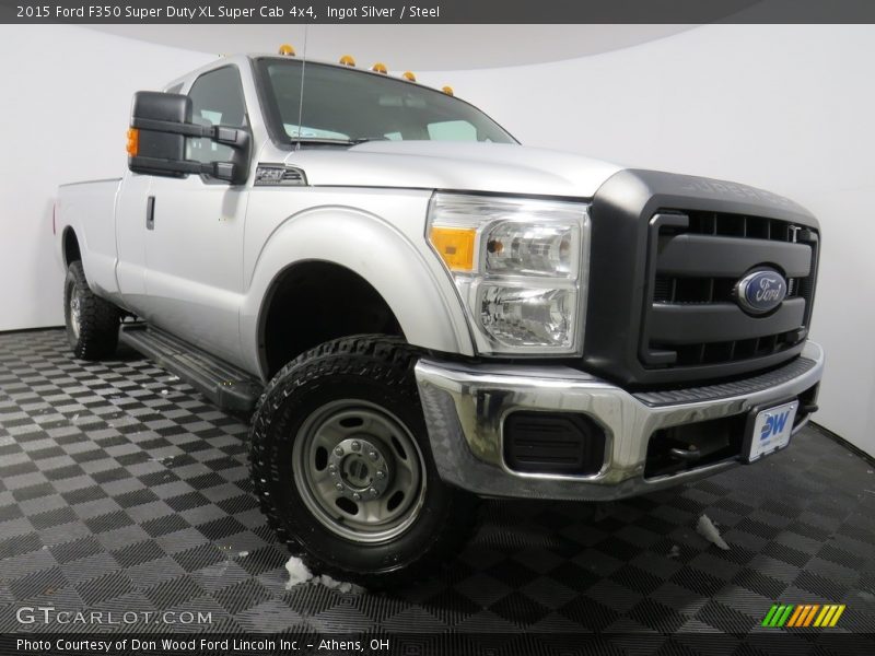 Ingot Silver / Steel 2015 Ford F350 Super Duty XL Super Cab 4x4